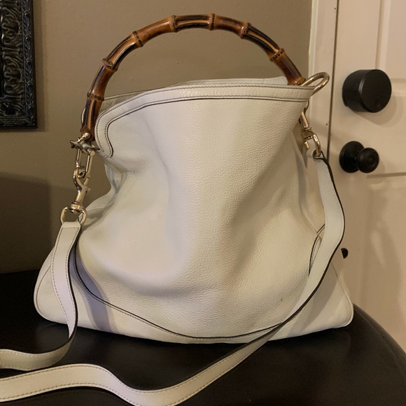 Gucci Handbags - Gucci Diana Bamboo Shoulder Bag leather Medium
